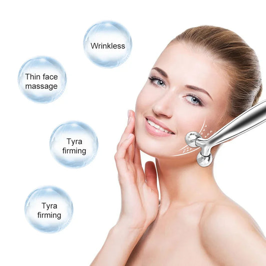 3D Roller Face & Body Massager | Y-Shape Facial Lift & Wrinkle Remover