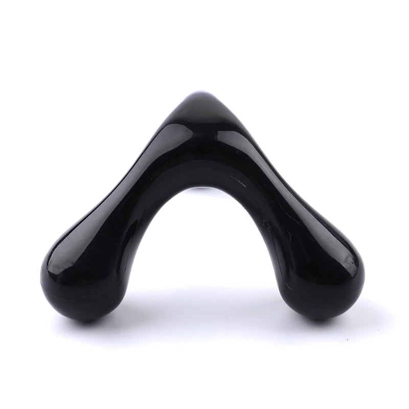 3-Point Manual Massage Tool | Portable Mini Body Massager for Neck, Waist & Feet