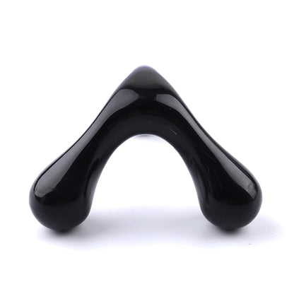 3-Point Manual Massage Tool | Portable Mini Body Massager for Neck, Waist & Feet