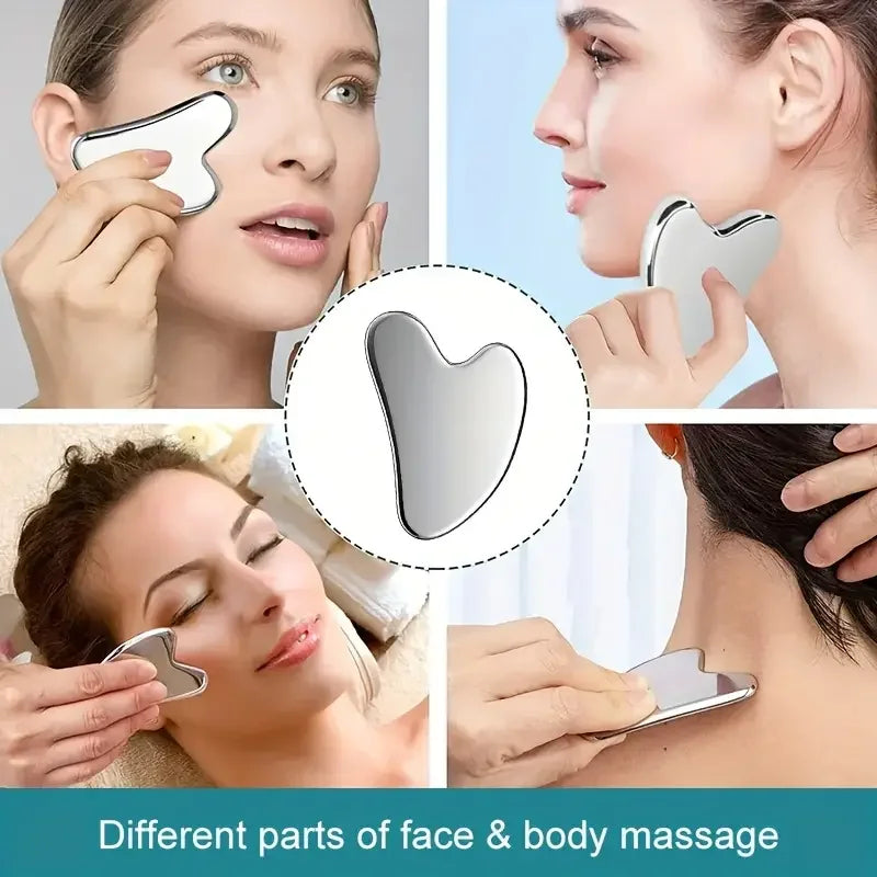 Stainless Steel Facial Gua Sha Scraper