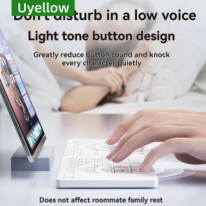 Slim Foldable Wireless Bluetooth Keyboard (Pocket Size)