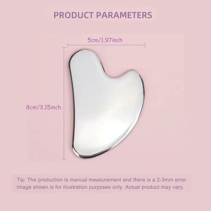 Stainless Steel Facial Gua Sha Scraper