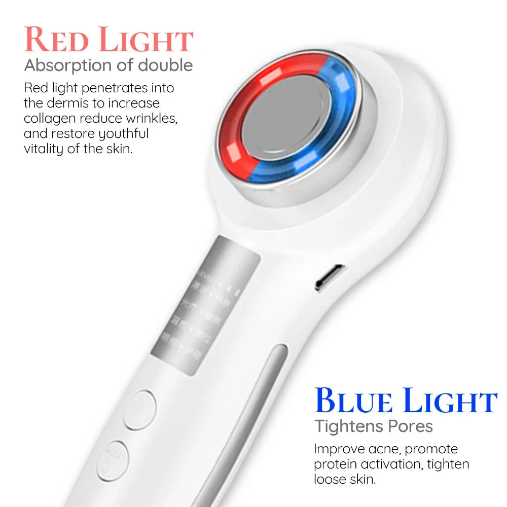 7-in-1 LED Photon Beauty Device | Face Lifting & Skin Rejuvenation Machine