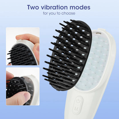 Electric Infrared Hair Growth Comb | Red Light Therapy Scalp Massager for Hair Loss
