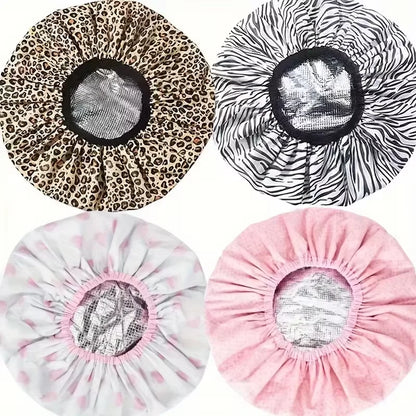 Reusable Deep Conditioning Heat Cap | Foil Lined Hair Spa Cap for Treatments & Masks
