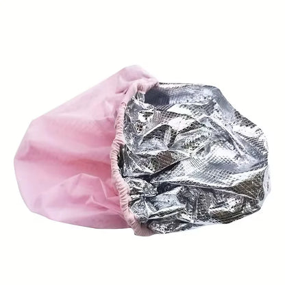 Reusable Deep Conditioning Heat Cap | Foil Lined Hair Spa Cap for Treatments & Masks