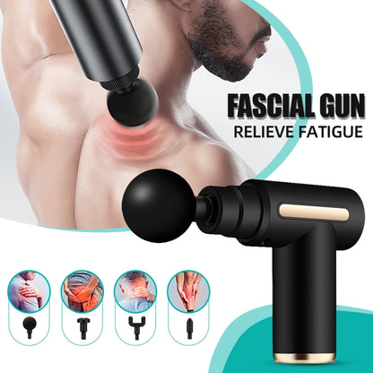 Portable Mini Fascia Gun | Deep Tissue Muscle Massager for Sports Recovery