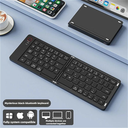 Slim Foldable Wireless Bluetooth Keyboard (Pocket Size)