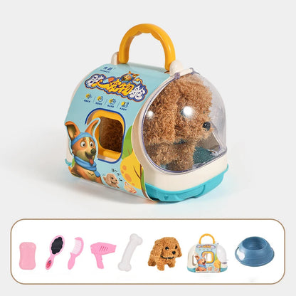 Walking Pet Dog - Moving & Vibrating Plush Puppy Toy for Kids & Babies