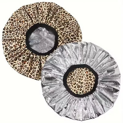 Reusable Deep Conditioning Heat Cap | Foil Lined Hair Spa Cap for Treatments & Masks