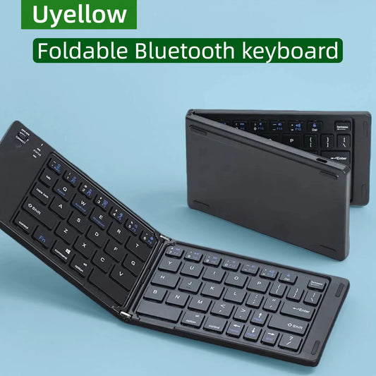 Slim Foldable Wireless Bluetooth Keyboard (Pocket Size)