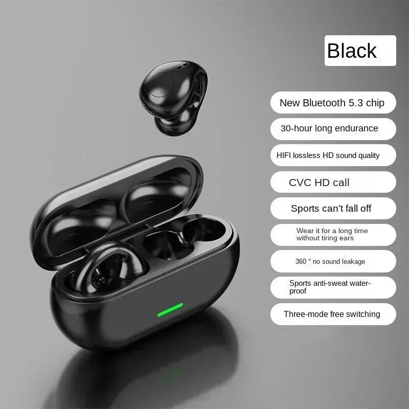 New Original T75 Bone Conduction Wireless Bluetooth 5.3 Headphones