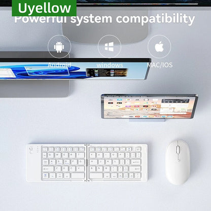 Slim Foldable Wireless Bluetooth Keyboard (Pocket Size)