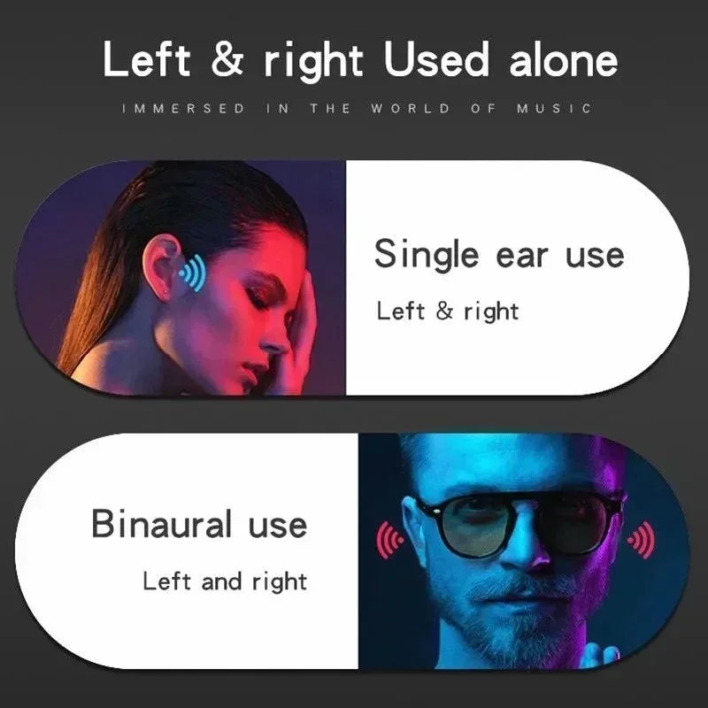 New Original T75 Bone Conduction Wireless Bluetooth 5.3 Headphones
