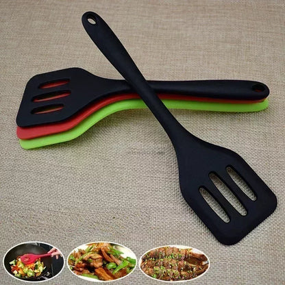 Non-Stick Silicone Kitchen Turner Spatula - Heat Resistant