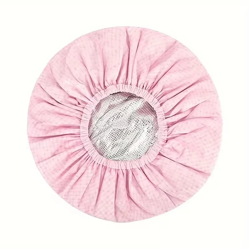 Reusable Deep Conditioning Heat Cap | Foil Lined Hair Spa Cap for Treatments & Masks