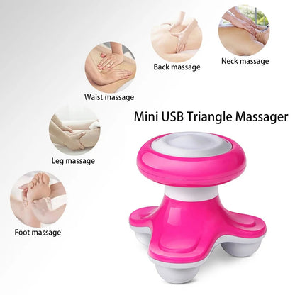 Mini USB Electric Body Massager | Portable Vibrating Muscle Reliever