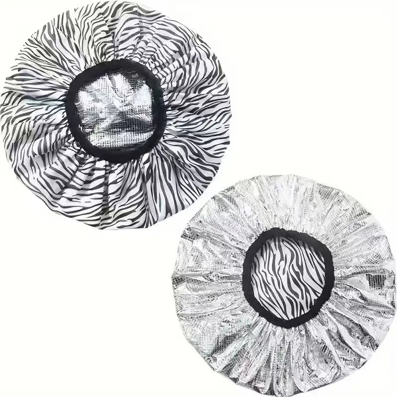 Reusable Deep Conditioning Heat Cap | Foil Lined Hair Spa Cap for Treatments & Masks