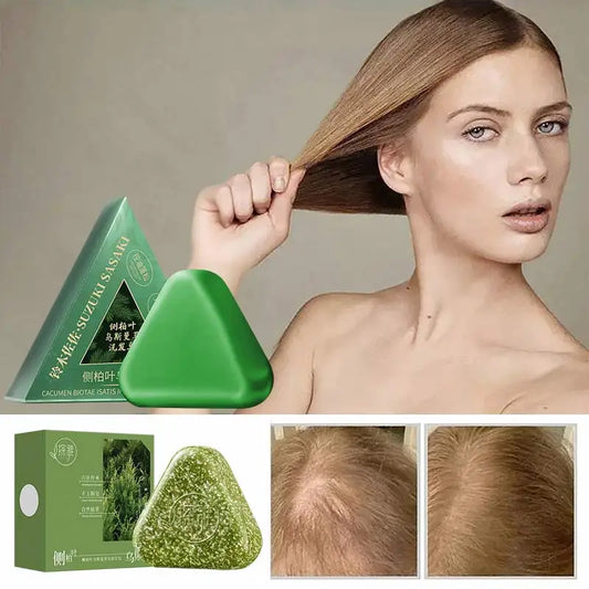 Herbal Extract Shampoo Soap - Anti-Hair Loss & Hair Strengthening Cleansing Bar