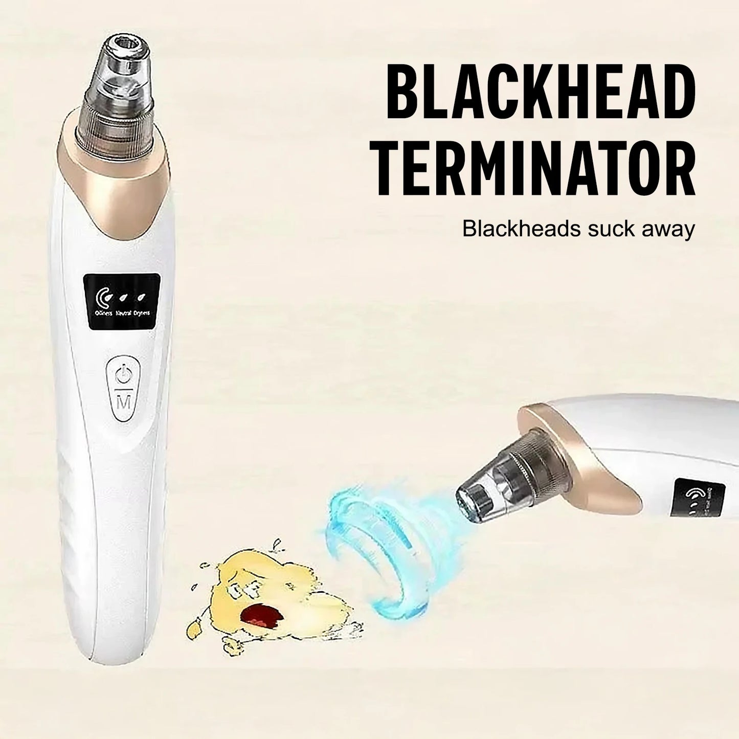 Blackhead Remover & Pore Vacuum (USB Rechargeable)